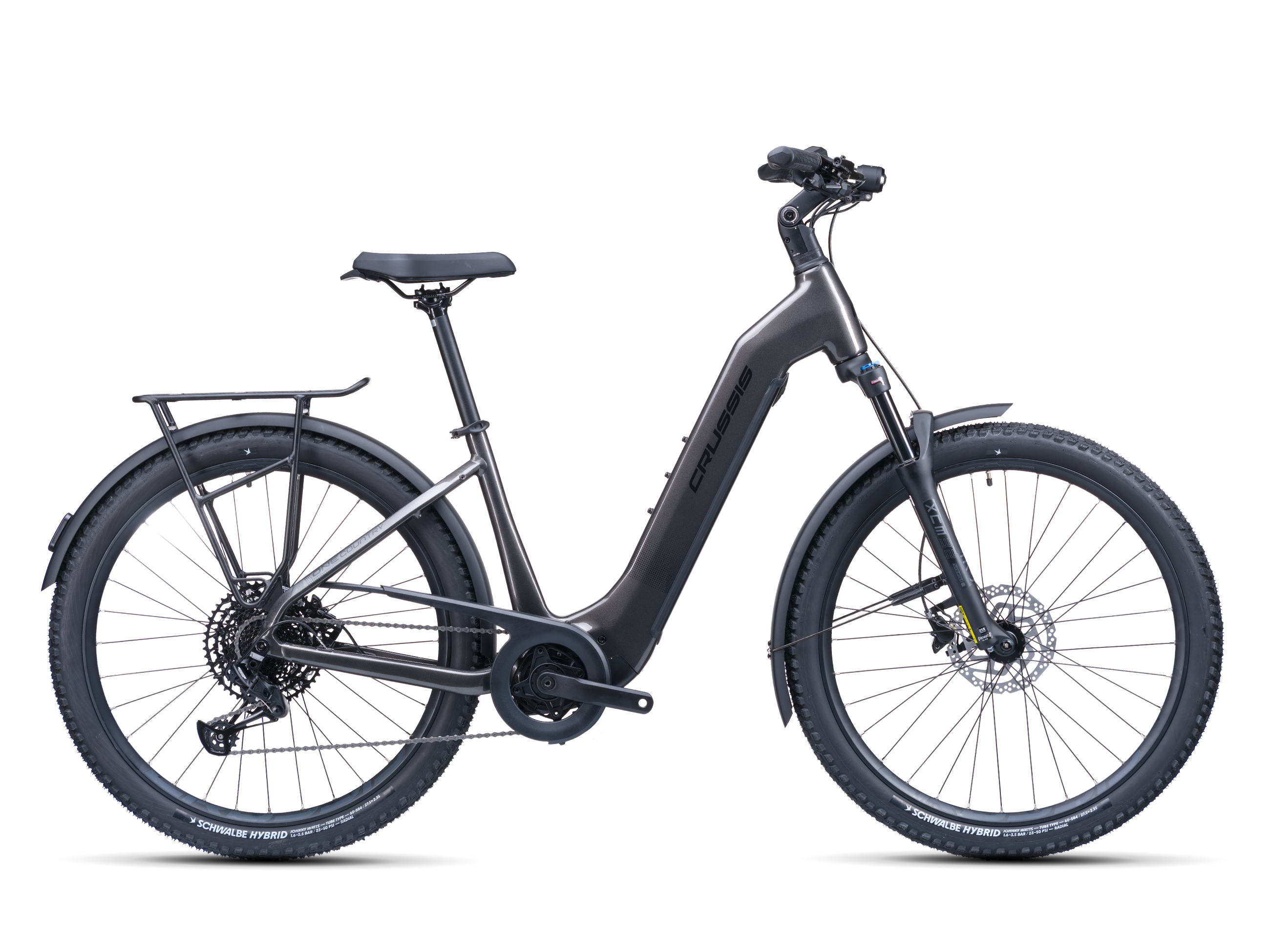 Napęd SRAM Eagle 1x12 w rowerze elektrycznym Crussis